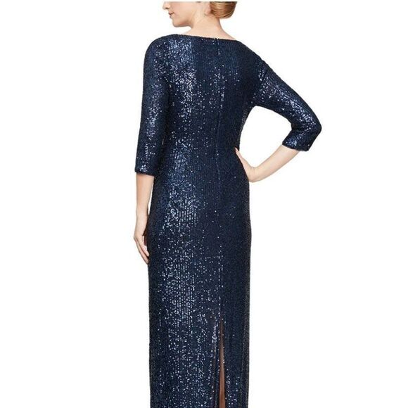 Alex Evenings Knot  Design Dress - Picture 2 of 8